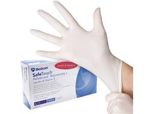 Medicom® SafeTouch® Advanced Rejuvenate medizinische Nitril-Handschuhe Größe XL, Packung 100 Stück