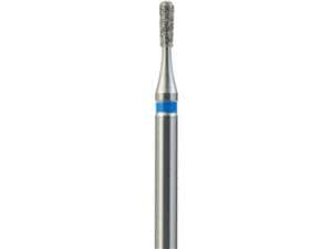 FG-Diamant Ultimate R-D, Birne, Form 830 ISO 010, mittel (blau), Kopflänge 3 mm, Packung 5 Stück
