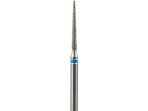 FG-Diamant Ultimate R-D, Konisch-Spitz, Form 859 ISO 010, mittel (blau), Kopflänge 10 mm, Packung 5 Stück