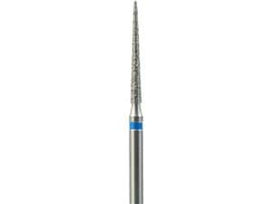 FG-Diamant Ultimate R-D, Konisch-Spitz, Form 859 ISO 012, mittel (blau), Kopflänge 10 mm, Packung 5 Stück