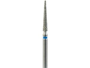 FG-Diamant Ultimate R-D, Konisch-Spitz, Form 859 ISO 016, mittel (blau), Kopflänge 10 mm, Packung 5 Stück