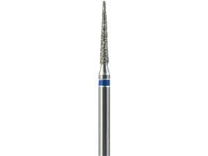 FG-Diamant Ultimate R-D, Konisch-Spitz, Form 858 ISO 012, mittel (blau), Kopflänge 8 mm, Packung 5 Stück