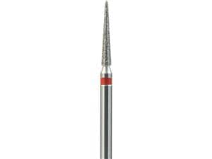 FG-Diamant Ultimate R-D, Konisch-Spitz, Form 858 ISO 014, fein (rot), Kopflänge 8 mm, Packung 5 Stück