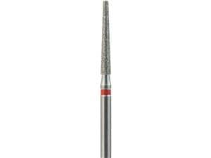 FG-Diamant Ultimate R-D, Spitze-Flach, Form 848 ISO 016, fein (rot), Kopflänge 10 mm, Packung 5 Stück
