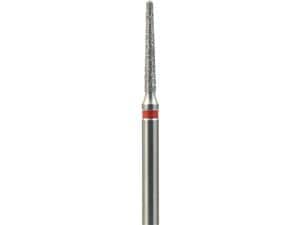 FG-Diamant Ultimate R-D, Konisch-Rund, Form 850 ISO 012, fein (rot), Kopflänge 10 mm, Packung 5 Stück