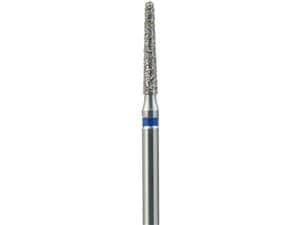 FG-Diamant Ultimate R-D, Konisch-Rund, Form 856 ISO 014, mittel (blau), Kopflänge 8 mm, Packung 5 Stück