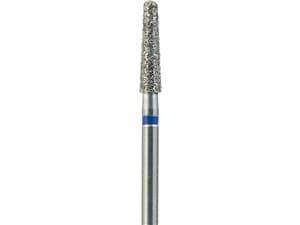 FG-Diamant Ultimate R-D, Konisch-Rund, Form 856 ISO 021, mittel (blau), Kopflänge 8 mm, Packung 5 Stück