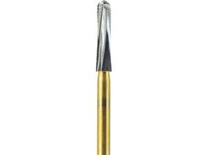 Hartmetallbohrer Ultimate R-C, Kronenpräparation, Form H856 ISO 018, Schaft FG, Kopflänge 7,94 mm, Packung 5 Stück