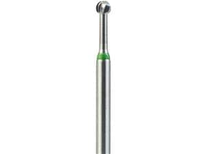 Hartmetallbohrer Ultimate R-C, Rund, Form H1S ISO 023, Schaft RA lang, Kopflänge 2,1 mm, Packung 5 Stück