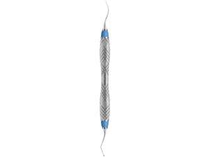 Mikro-Mini-Five Gracey-Kürette - EverEdge 2.0, Griff Harmony Color Figur 13/14, blau