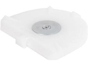 Combiflex PLUS Sockelplatten Weiß, klein, Packung 100 Stück