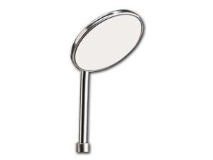 Mundspiegel Rhodium Ø 22 mm, Packung 12 Stück