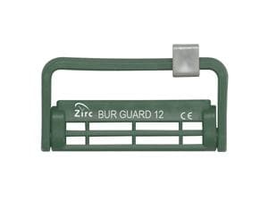 Zirc 12-Loch Steri-Bur Guard Grün