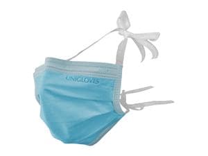 Unigloves Basic Mundschutz Blau, Packung 10 x 50 Stück
