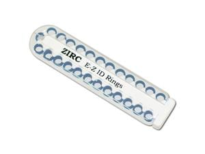 EZ-ID Markierungsringe, klein (Ø 3 mm) - Nachfüllpackung Blau, Packung 25 Stück