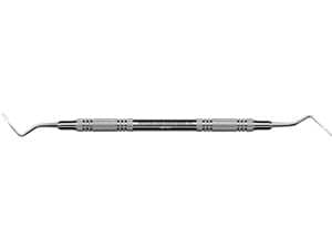 Fadenstopfer, dünn, mit Edelstahlgriff Figur Guyer 7 Serrated