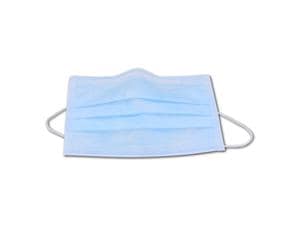 Monoart® Mundschutz Pro 3 mit Gummizug Blau, Packung 50 Stück