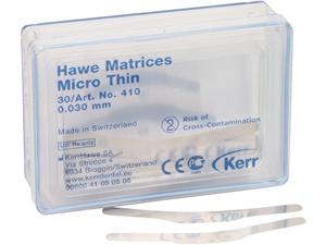 Hawe Matrizen, Mikro-Dünn Form 410, Packung 30 Stück