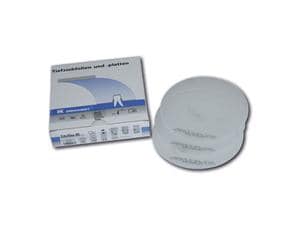 Erkoflex-95 transparent, mit Isolierfolie, Ø 120 mm (rund) Stärke 2,5 mm, Packung 10 Stück