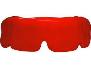 PLAY SAFE® Erkoflex-color, Stärke 2 mm, Ø 125 mm (rund) - Standardpackung, einfarbig Sattrot, Packung 5 Stück