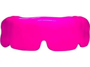 PLAY SAFE® Erkoflex-color, Stärke 2 mm, Ø 120 mm (rund) - Standardpackung, einfarbig Grellpink, Packung 5 Stück