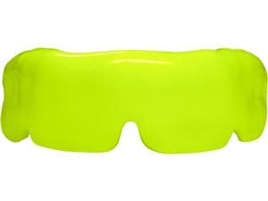 PLAY SAFE® Erkoflex-color, Stärke 4 mm, Ø 120 mm (rund) - Standardpackung, einfarbig Grellgelb, Packung 5 Stück