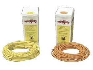 HYGENIC® Wedjets® Befestigungsschnur Dünn - gelb, Rolle 2 m