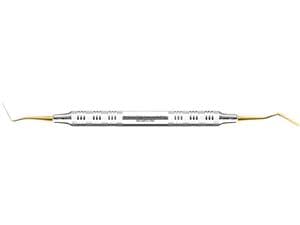Kunststofffüllinstrument Dr. Mopper Serie XP Technology™, mit Edelstahlgriff Figur IPC-T, long carver, anterior