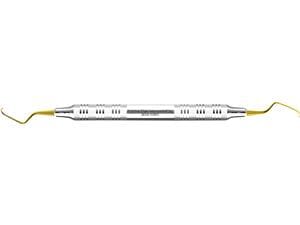XP Technology™ Gracey Standard, mit Edelstahlgriff Figur 9/10, contra angle, Molar