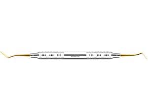 Kunststofffüllinstrument Dr. Mopper Serie XP Technology™, mit Edelstahlgriff Figur 8A, Long Carver, anterior