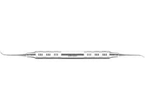 Talon Tough™ Scaler, mit Edelstahlgriff Figur DE Nebraska 128, anterior