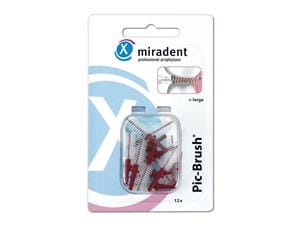 Pic-Brush® Ersatzbürsten - Nachfüllpackung Bordeaux - x-large, Ø 6,5 mm, Packung 12 Stück