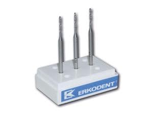 Erkodent HSS-Spiralbohrer Ø 1,0 mm, Packung 3 Stück