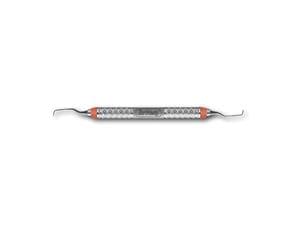 After-Five Gracey-Kürette, Griff 7 Satin Steel Colours Figur 11/12, orange