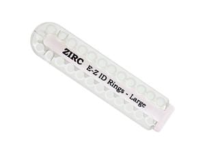 Zirc EZ-ID Markierungsringe, groß (Ø 6 mm) - Nachfüllpackung Weiß, Packung 25 Stück