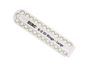 Zirc EZ-ID Markierungsringe, groß (Ø 6 mm) - Nachfüllpackung Beige, Packung 25 Stück