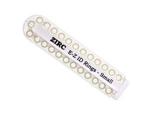 Zirc EZ-ID Markierungsringe, klein (Ø 3 mm) - Nachfüllpackung Beige, Packung 25 Stück