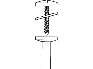 Mandrell, Form 305RF ISO 080, Packung 5 Stück