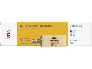 VITA CAD-Temp® monoColor for CEREC®/inLab® 1M2T, Größe CT-40, Packung 2 Stück