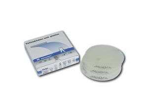 Erkolign transparent, mit Isolierfolie, Ø 120 mm (rund) Stärke 1 mm, Packung 20 Stück
