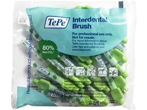 TePe Interdentalbürsten - Multipack Grün - mittel, Ø 0,8 mm, Packung 25 Stück