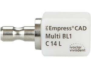IPS Empress® CAD for CEREC and inLab Multi Blöcke BL1, Größe C14 L, Packung 5 Stück