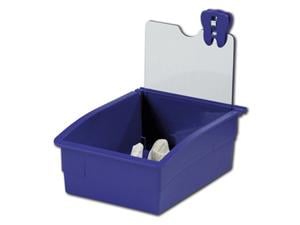 Dentalarbeitsschale 130 mit Platte und Zahnclip Lila