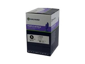 PURPLE NITRILE Handschuhe, steril Größe S, Packung 50 Paar