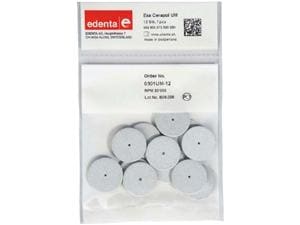 Exa Cerapol - Grau zum Montieren Rad groß, Ø 22 mm, Packung 12 Stück