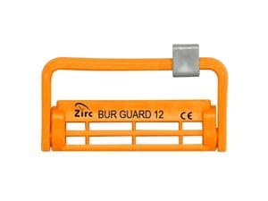 Zirc 12-Loch Steri-Bur Guard Neon orange