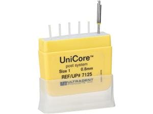 UniCore™ Wurzelstifte Größe 1, gelb, Packung 5 Stück