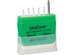 UniCore™ Wurzelstifte Größe 4, grün, Packung 5 Stück
