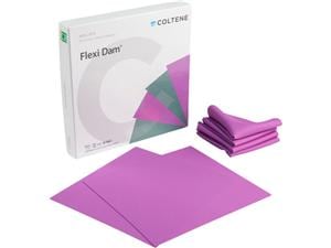 HySolate Flexi Dam Non-Latex, Format 152 x 152 mm Mittel - violett, Packung 30 Blatt