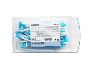 EndoNeedle Blau - 23G, 0,60 x 33 mm, Packung 100 Stück